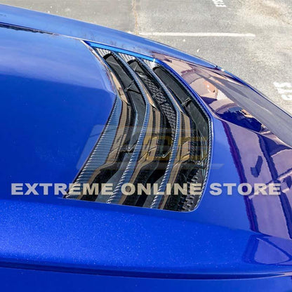 2016-19 Cadillac CTS-V DRY Carbon Fiber Hood Vent