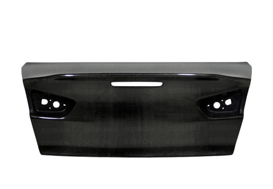 Seibon Carbon Fiber C Style Trunk - 2008-2015 Mitsubishi Evo X