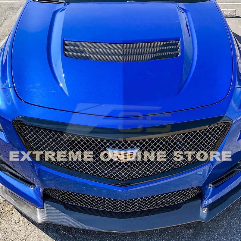 2016-19 Cadillac CTS-V DRY Carbon Fiber Hood Vent