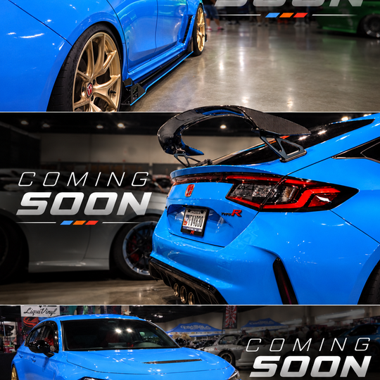LVA x TYPE 45 Adjustable Wing Riser Extensions | 2023+ Honda Civic Type R FL5