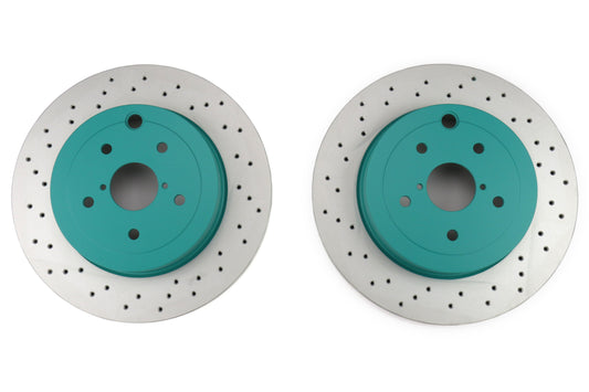 Project Mu Club Racer Rear Rotor - 2015-2017 Subaru STI