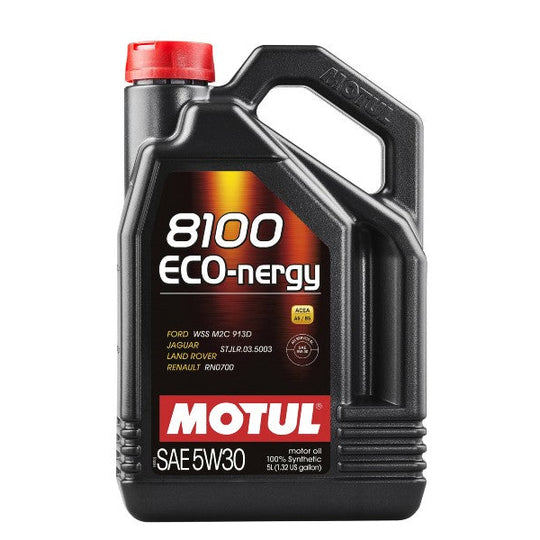 Motul 8100 Eco-Nergy 5W30 Engine Oil 5L - Universal