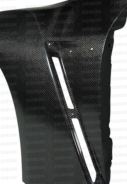 Seibon Carbon Fiber Front Fenders - 2009-2010 Nissan GT-R
