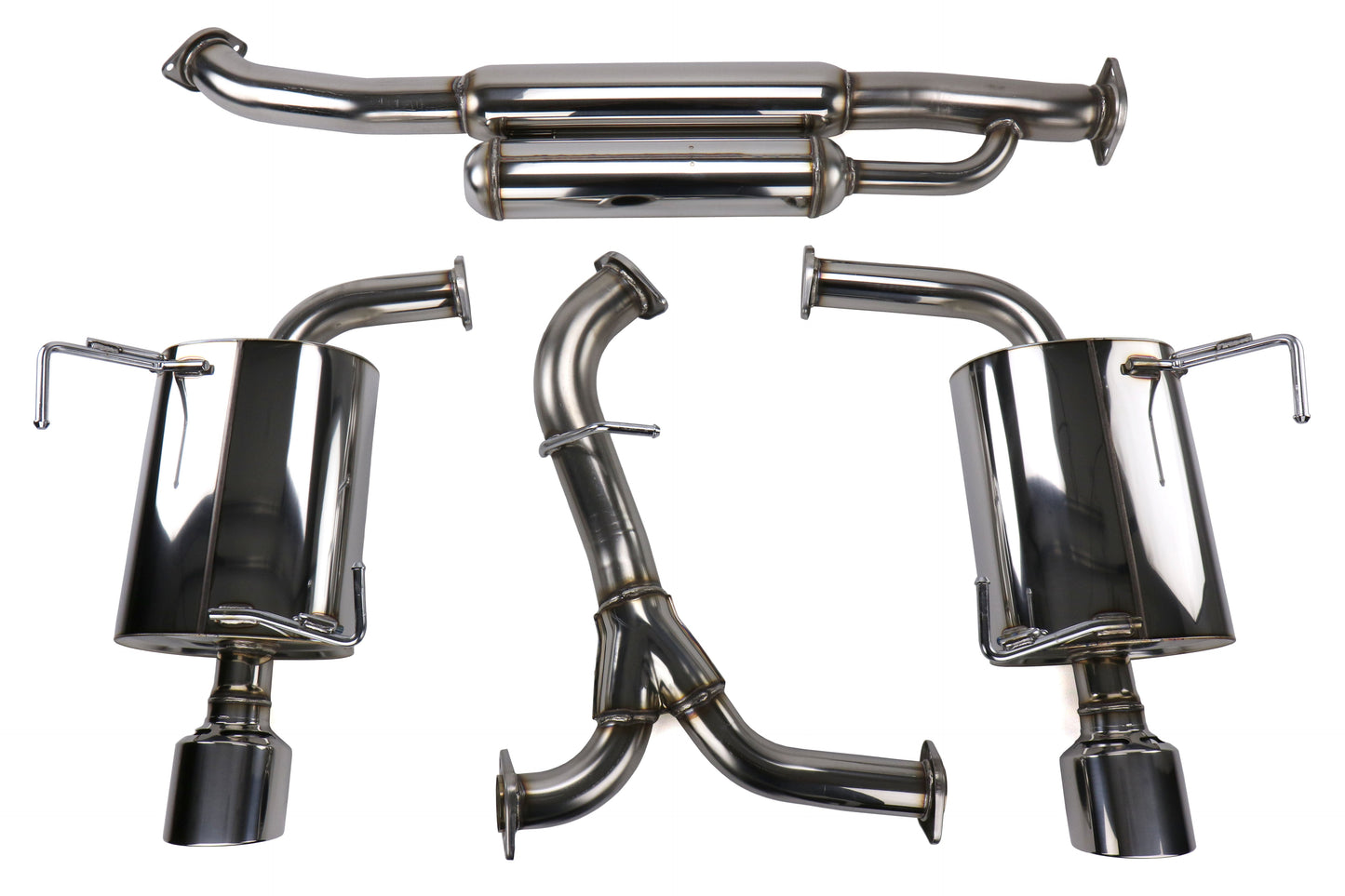 HKS Super Turbo Muffler Cat Back Exhaust - 2015-2021 Subaru WRX / STI