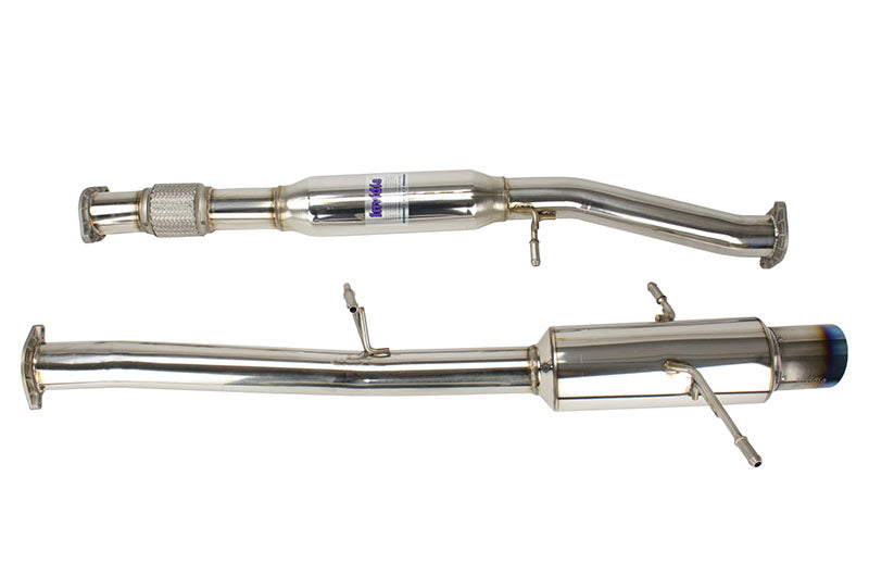 Invidia N1 Single Exit Cat Back Exhaust - Titanium Tip - 2002-2007 Subaru WRX/STI