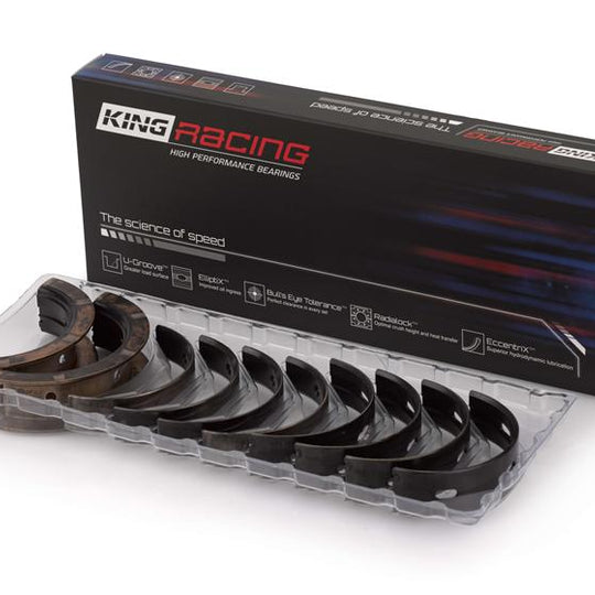 King Engine Bearings Ford V8 351ci 5.8L 16V (Size .010X Oversized) Performance Main Bearing Set