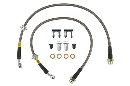 Stoptech Stainless Steel Brake Lines Rear - 2002-2007 Subaru WRX