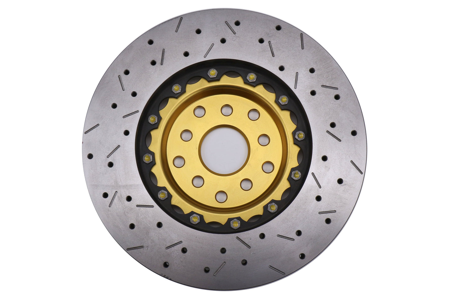 DBA 5000 Series 2 Piece Drilled and Slotted Rotor (Front) - 2004-2017 STI / 2013-2021 Scion FR-S / Subaru BRZ / Toyota 86