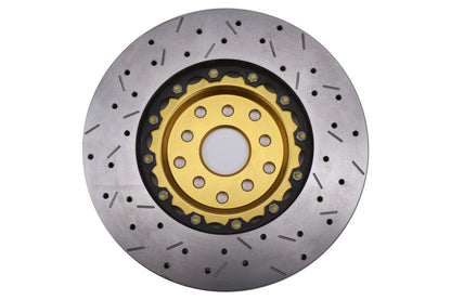 DBA 5000 Series 2 Piece Drilled and Slotted Rotor (Front) - 2004-2017 STI / 2013-2021 Scion FR-S / Subaru BRZ / Toyota 86
