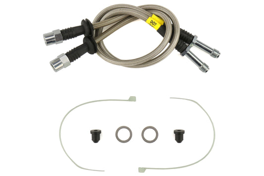 Stoptech Stainless Steel Brake Lines Front - 2001-2006 BMW M3 / 2003-2007 Z4