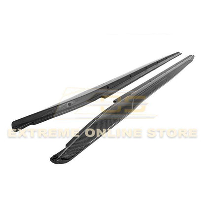 2014-19 Cadillac CTS Carbon Fiber Front Splitter & Side Skirts