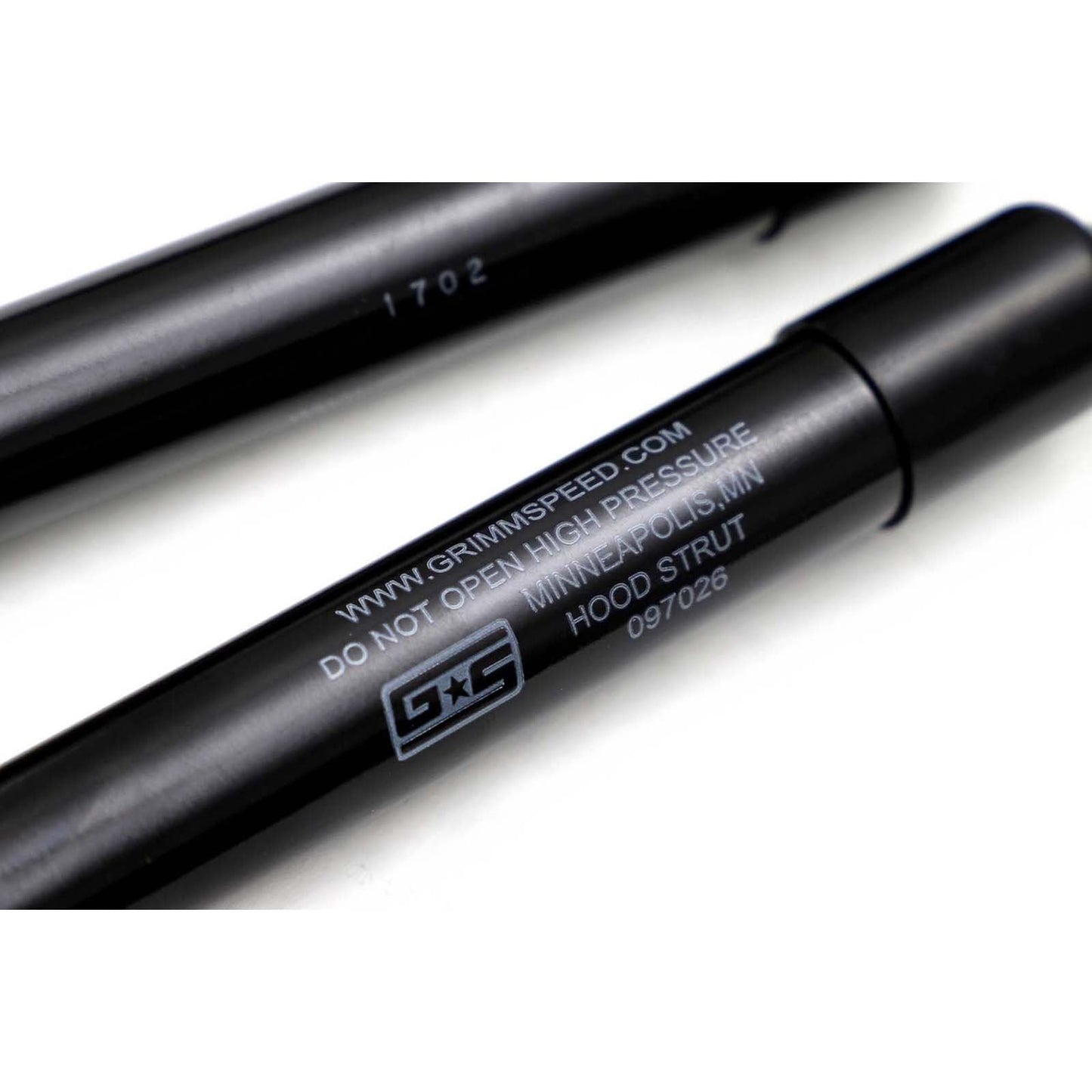 GrimmSpeed High Lift Hood Struts - Subaru Models (inc. 2008-2014 WRX/ 2008-2014 STI)