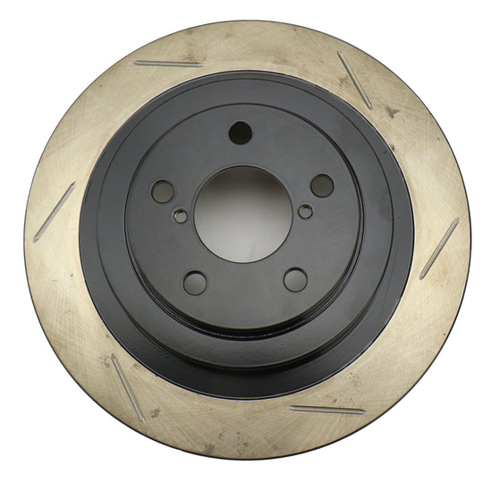 Stoptech Slotted Rear Left Rotor Single - Subaru Models (inc. 2006-2007 WRX / 2005-2009 Legacy GT)
