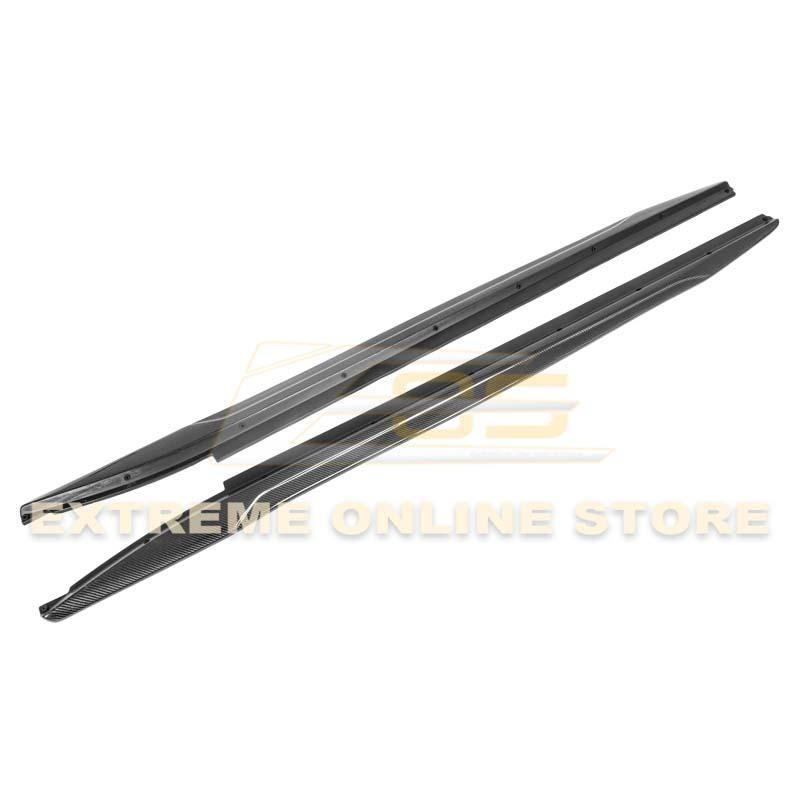 2014-19 Cadillac CTS Carbon Fiber Front Splitter & Side Skirts