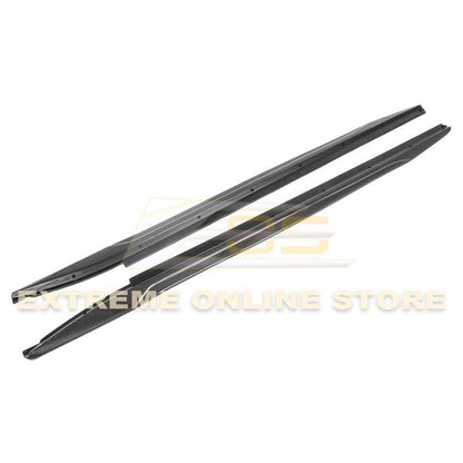 2014-19 Cadillac CTS Carbon Fiber Front Splitter & Side Skirts