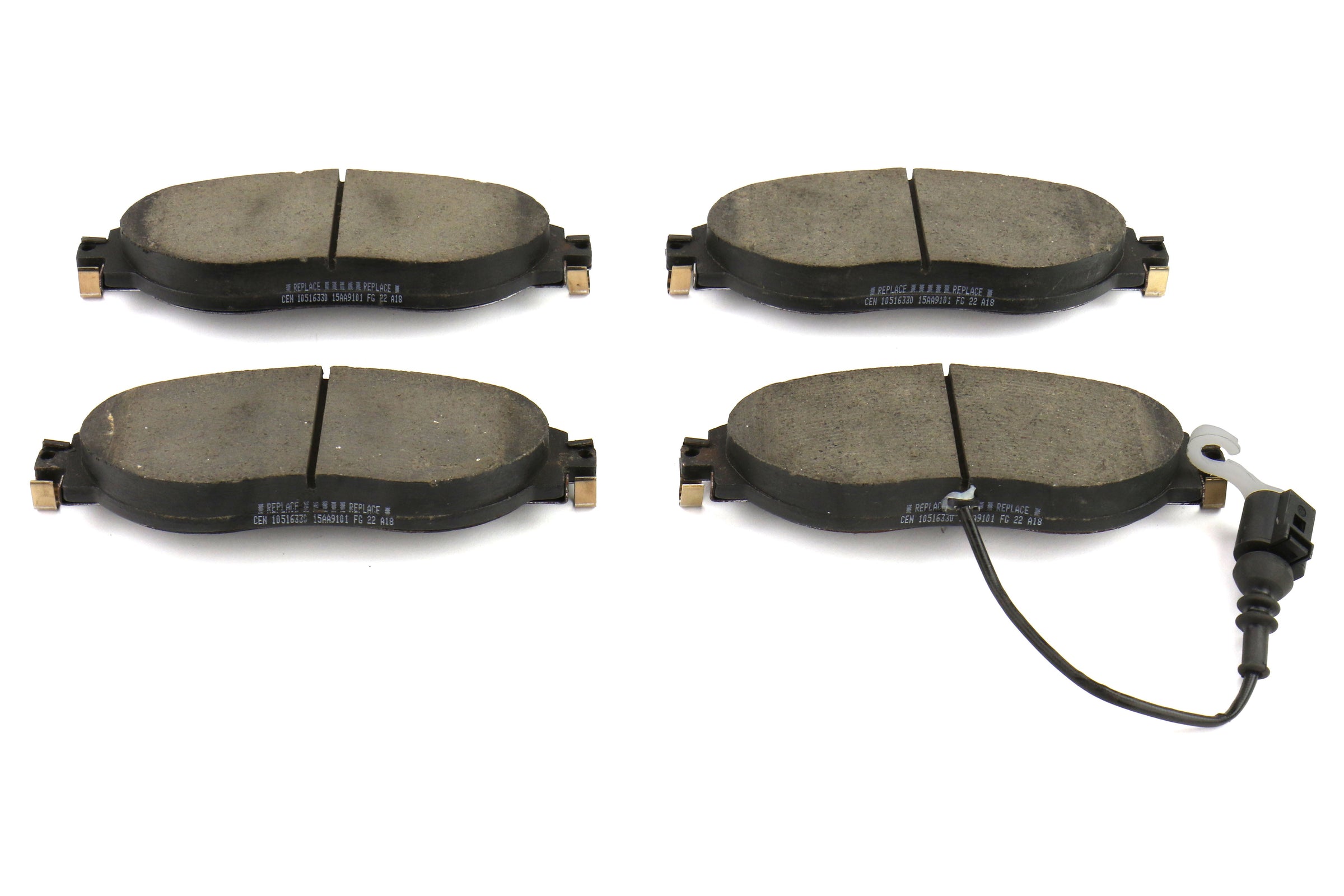 Stoptech Street Brake Pad Front - Volkswagen Models (inc. 2015-2019 GTI PP / 2016-2019 Golf R)