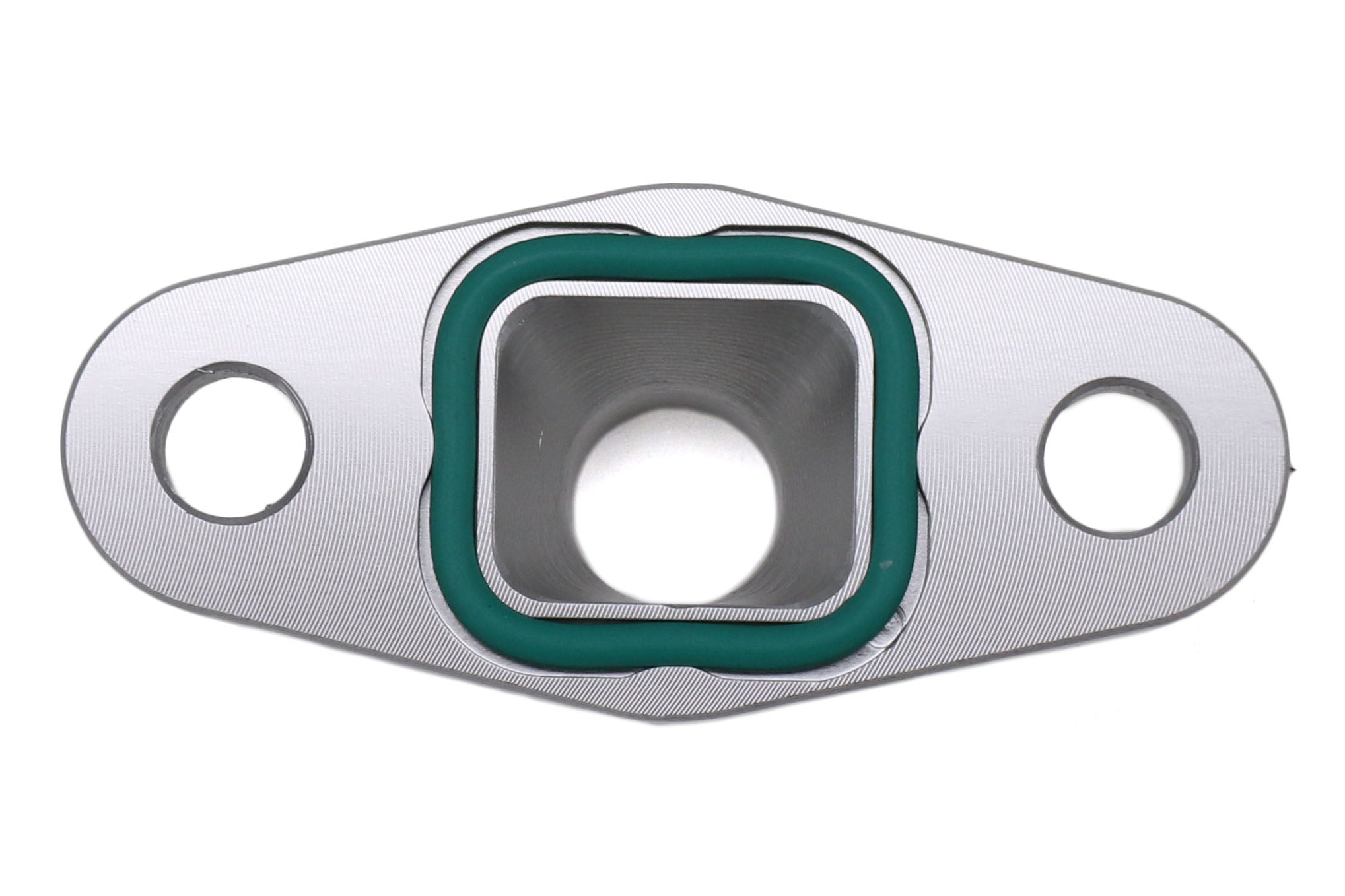 Torque Solution Offset/Port Matched Oil Drain Flange - Universal