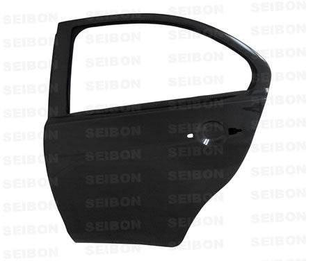 Seibon Carbon Fiber Rear Doors - 2008-2015 Mitsubishi Evo X
