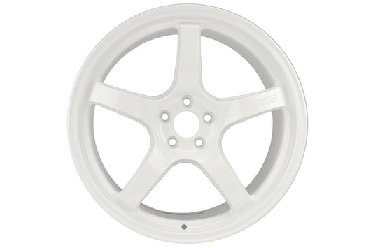 Rays Gram Lights 57CR Ceramic Pearl 18x9.5 +38mm 5x100 (Single Wheel) - 2013-2024 Subaru BRZ / Scion FR-S / Toyota GR86 / 2014-2018 Subaru Forester