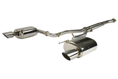 Remark Cat Back Exhaust w/ Stainless Steel Tips - 2015-2023 Ford Mustang EcoBoost