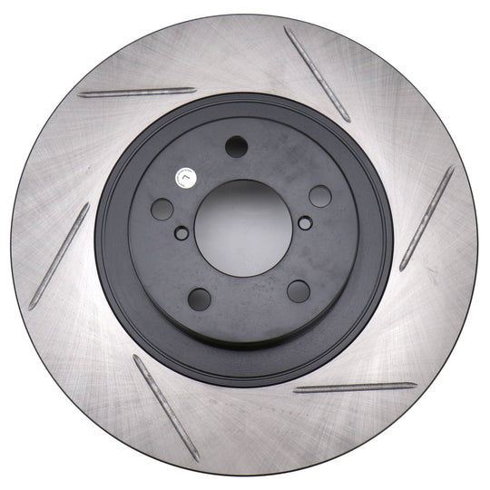 StopTech Slotted Rotor (Front Left) - 2013-2016 Scion FR-S / 2013-2024 Subaru BRZ / 2009-2014 WRX / 2009-2018 Forester / 2005-2013 Outback / 2013-2017 Crosstrek / 2010-2014 Impreza / 2004-2006 Baja / 2017-2020 Toyota 86 / 2022-2024 GR86