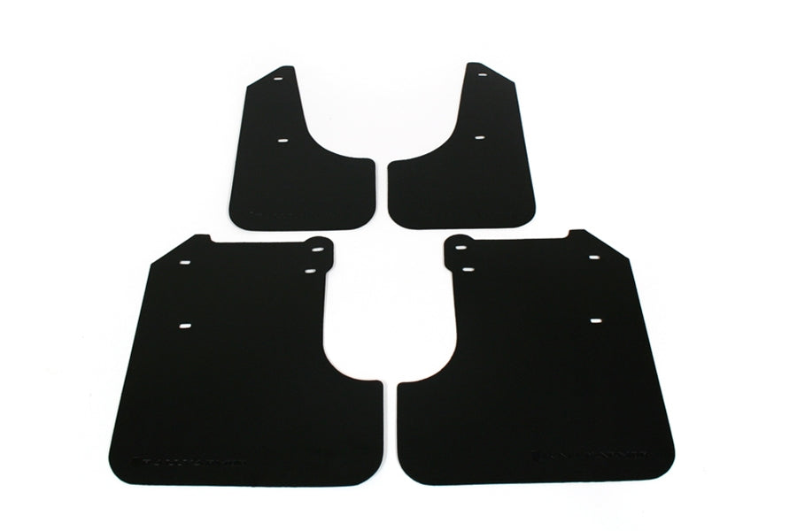 Rally Armor Basic Mud Flaps Black Logo - 2008-2010 Subaru WRX / 2008-2011 Impreza