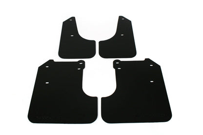 Rally Armor Basic Mud Flaps Black Logo - 2008-2010 Subaru WRX / 2008-2011 Impreza