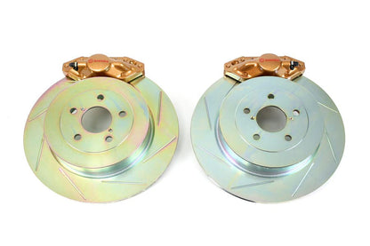 Brembo OE Gold Rear Brake Kit - 2002-2007 Subaru WRX
