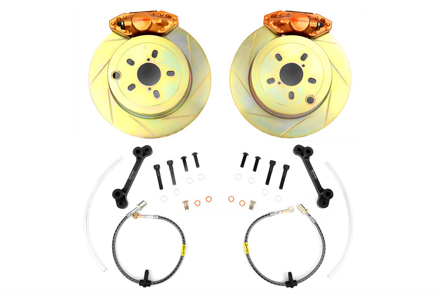 Brembo OE Gold Rear Brake Kit - Subaru Models (inc. 2008-2014 WRX)