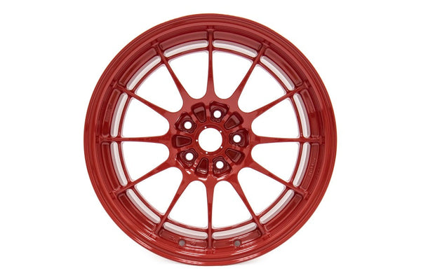 Enkei NT03+M Competition Red 18x9.5 +40 5x100 (Single Wheel) - 2013-2024 Subaru BRZ / Scion FR-S / Toyota GR86 / 2014-2018 Subaru Forester