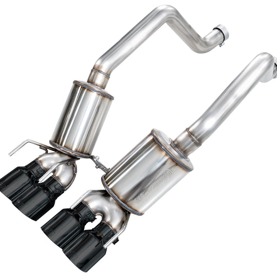 AWE Touring Edition Axleback Exhaust for C6 Chevrolet Corvette Z06/ZR1 - Diamond Black Tips