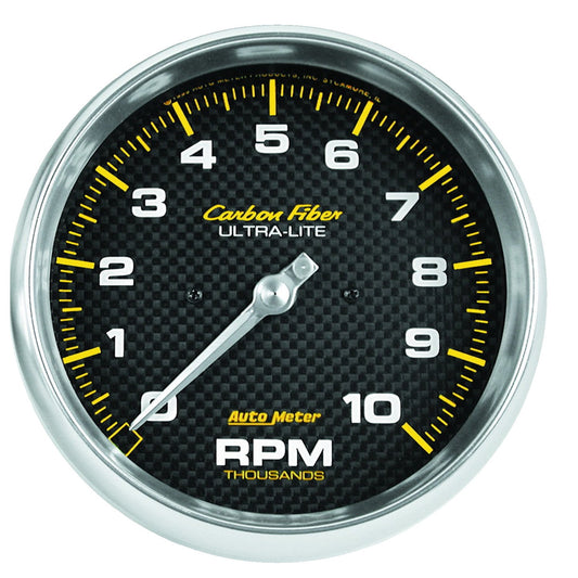 Autometer Carbon Fiber In-Dash Tachometer Gauge 5in - Universal