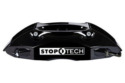 Stoptech ST-40 Big Brake Kit Front 328mm Black Zinc Drilled Rotor - 1998-2001 Subaru Impreza 2.5RS