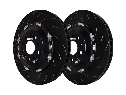 EBC Racing 2020+ Chevrolet Corvette Stingray 6.2L (w/Z51 Perf Package) 2 Piece SG Racing Rear Rotors