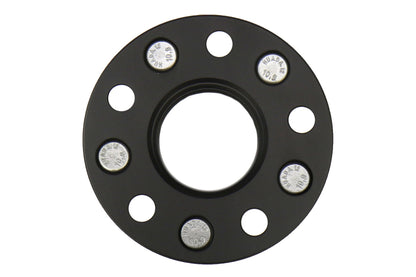 ISC Suspension Wheel Spacers 5x114.3 15mm Black Pair - Nissan Models (inc. 350Z 2003-2009 / 370Z 2009-2016 / GT-R 2009+)