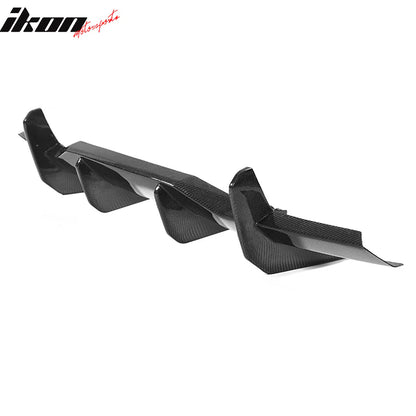 2020-2024 Chevy Corvette C8 Gloss Rear Bumper Diffuser Carbon Fiber