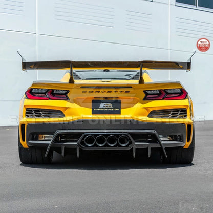 ZR1 Package Corvette C8 Z06 / E-Ray DRY CARBON FIBER Rear Spoiler
