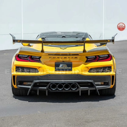 ZR1 Package Corvette C8 Z06 / E-Ray DRY CARBON FIBER Rear Spoiler