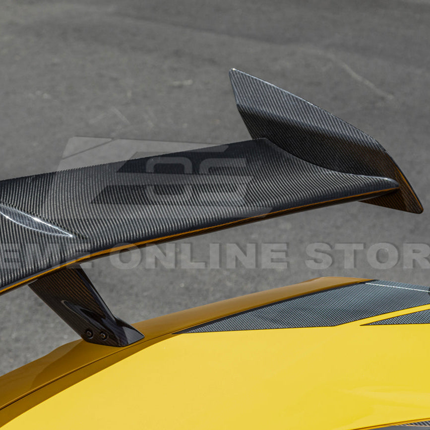 ZR1 Package Corvette C8 Z06 / E-Ray DRY CARBON FIBER Rear Spoiler