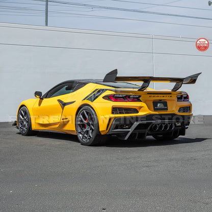 ZR1 Package Corvette C8 Z06 / E-Ray DRY CARBON FIBER Rear Spoiler