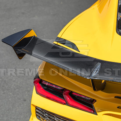 ZR1 Package Corvette C8 Z06 / E-Ray DRY CARBON FIBER Rear Spoiler