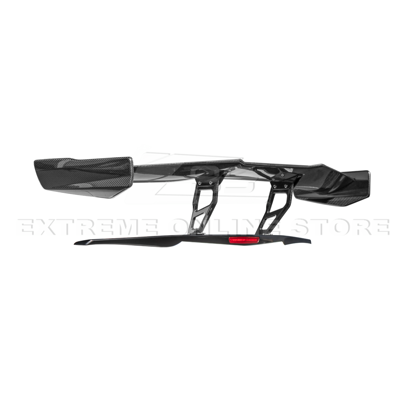 Corvette C7 ZR1 ZTK Conversion Rear Spoiler High Wing With Wing Riser