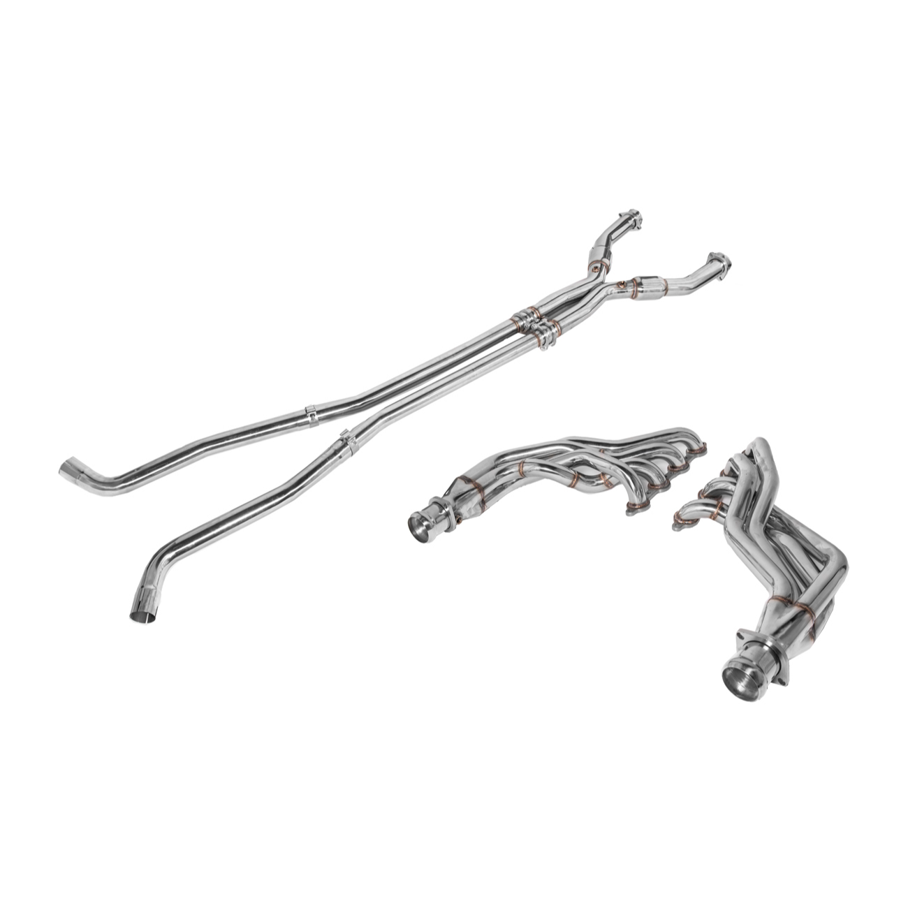 2009-2014 Cadillac CTS-V Long Tube Headers & Resonated Mid Pipe