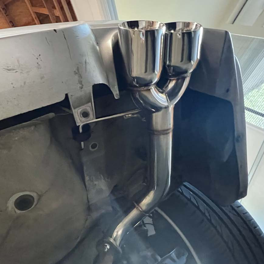 2011-14 Subaru Impreza WRX / STi Muffler Delete Axle Back Quad Exhaust