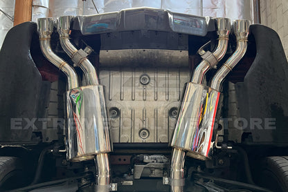 2016-19 Cadillac CTS-V Dual-Mode Mufflers Axle-Back Exhaust System