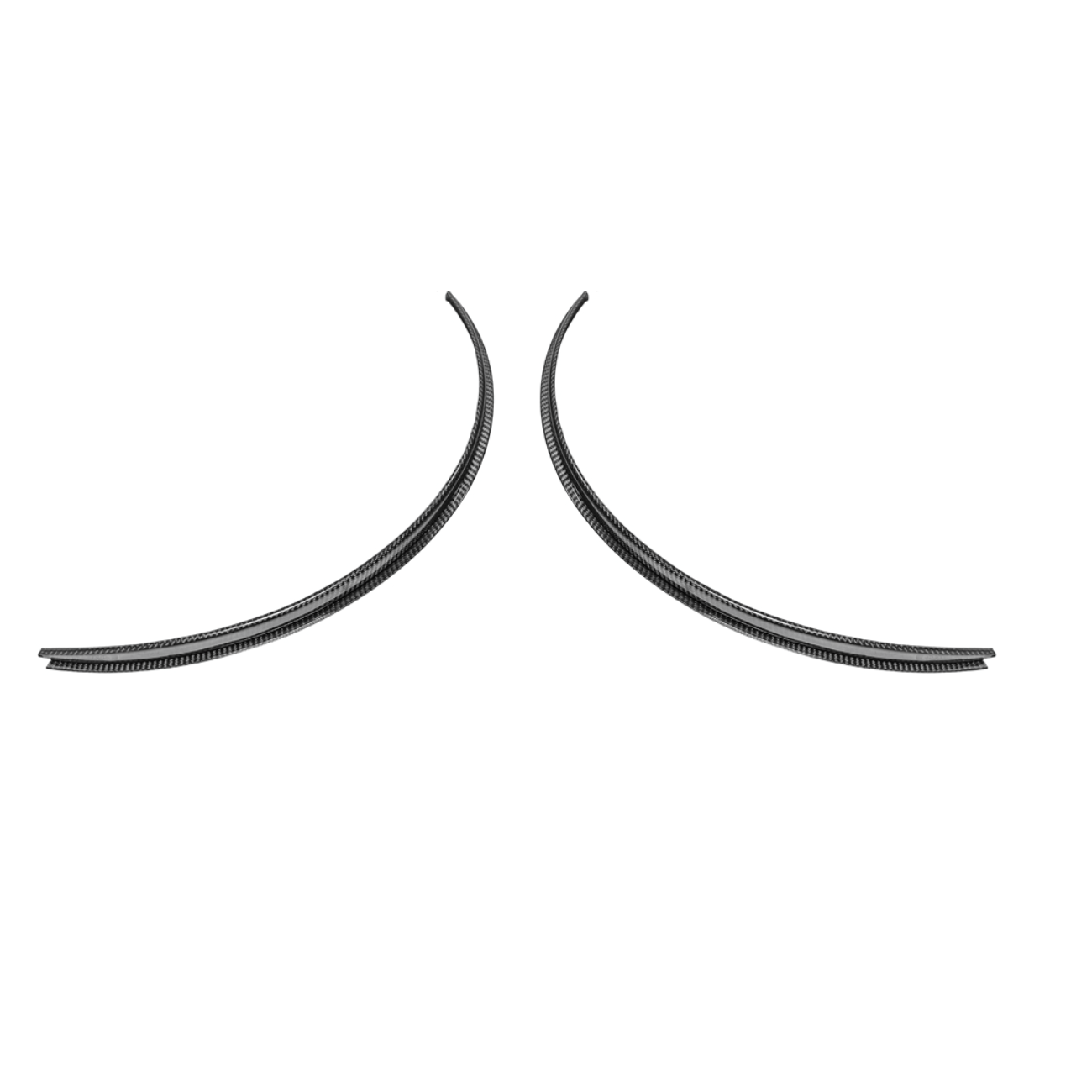 2024+ Ford Mustang DRY CARBON FIBER Fender Flares