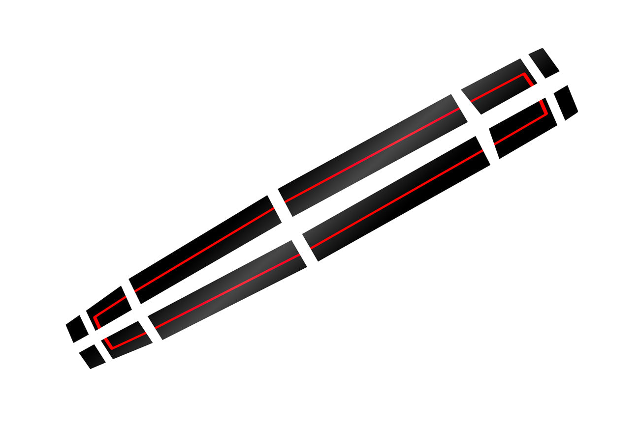2024+ Ford Mustang GT Top Racing Car Stripe