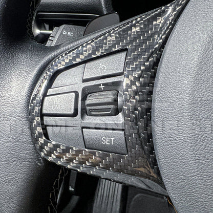 2020-Up Toyota Supra Carbon Fiber Steering Wheel Trim Cover