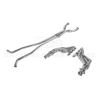 2009-2014 Cadillac CTS-V Long Tube Headers & Resonated Mid Pipe