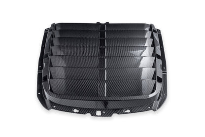 2020-23 Ford Mustang GT500 DRY Carbon Fiber Front Hood Vent & Rain Tray Cover